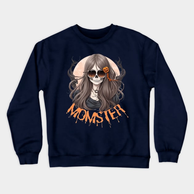 Momster Crewneck Sweatshirt by DesignVerseAlchemy